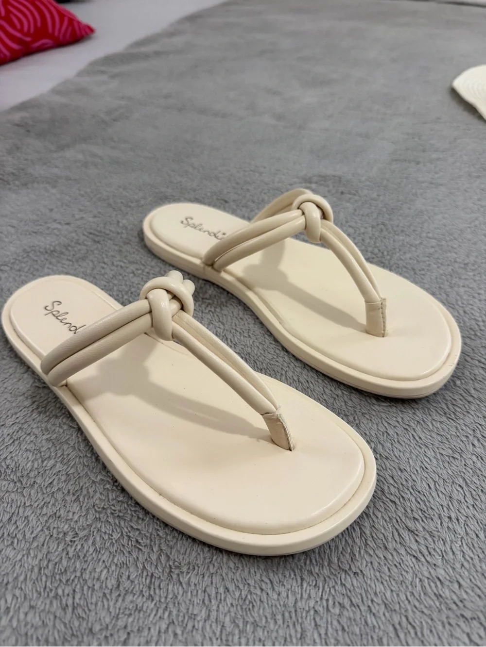 Splendid Fedora leather thong sandals